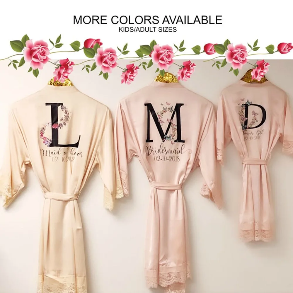 Свадебное атласное платье с цветочным кружевом индивидуальный подарок на день