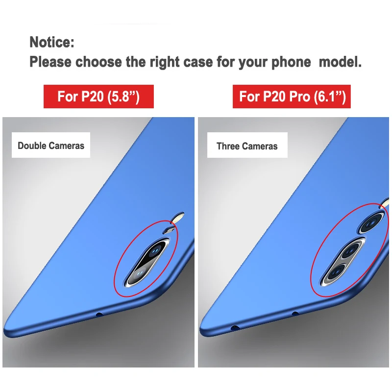 P20 Lite чехол Msvii тонкий матовый для Huawei Pro Plus Чехол Жесткий ПК задняя крышка P 20 чехлы