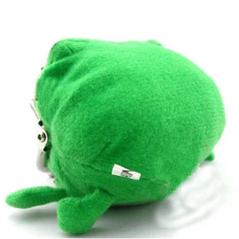 Anime Coin Purse Green Frog Funny Wallet Fancy Burse Comicon Gift |