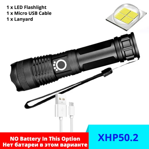 TRLIFE Фонарь XHP90.2 USB зарядка 5 режимов