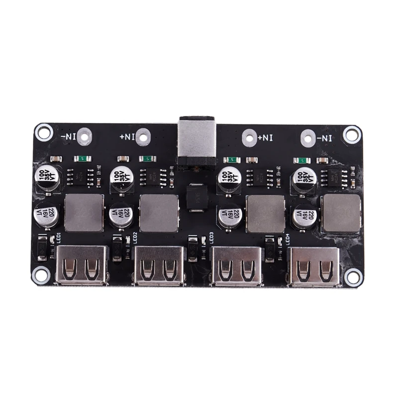 Топ 4 канальный Usb Qc3.0 Qc2.0 постоянного тока Dc понижающий преобразователь зарядки