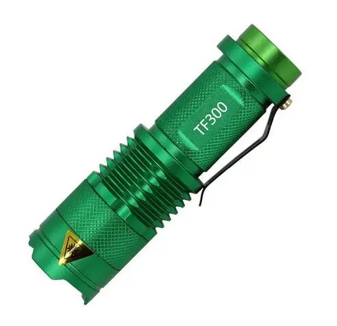 Light Green DZ20 цветной Водонепроницаемый светодиодный светильник-вспышка высокой мощности мини Точечный светильник 3 модели масштабируемое оборудование для кемпинга фонарь светильник-вспышка - Испускаемый цвет: Light Green