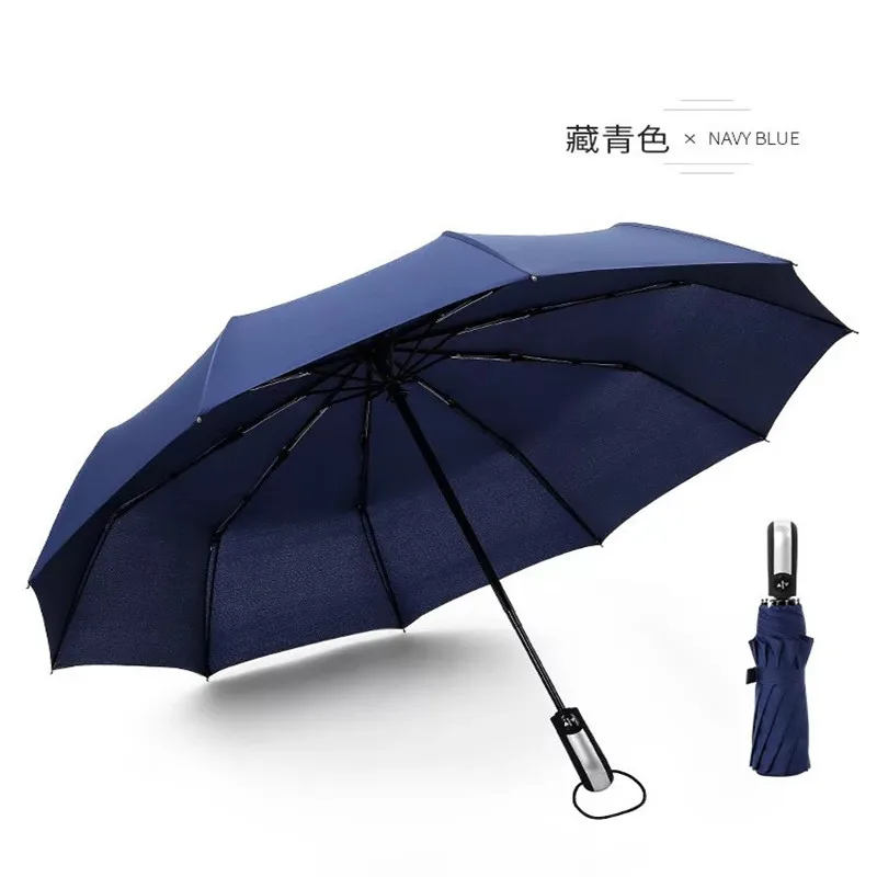 

5 Colors Fashion Windproof Folding Automatic Umbrella Outdoor Portable Unisex Luxury Large Anti-UV Waterproof Rain Umbrellas
