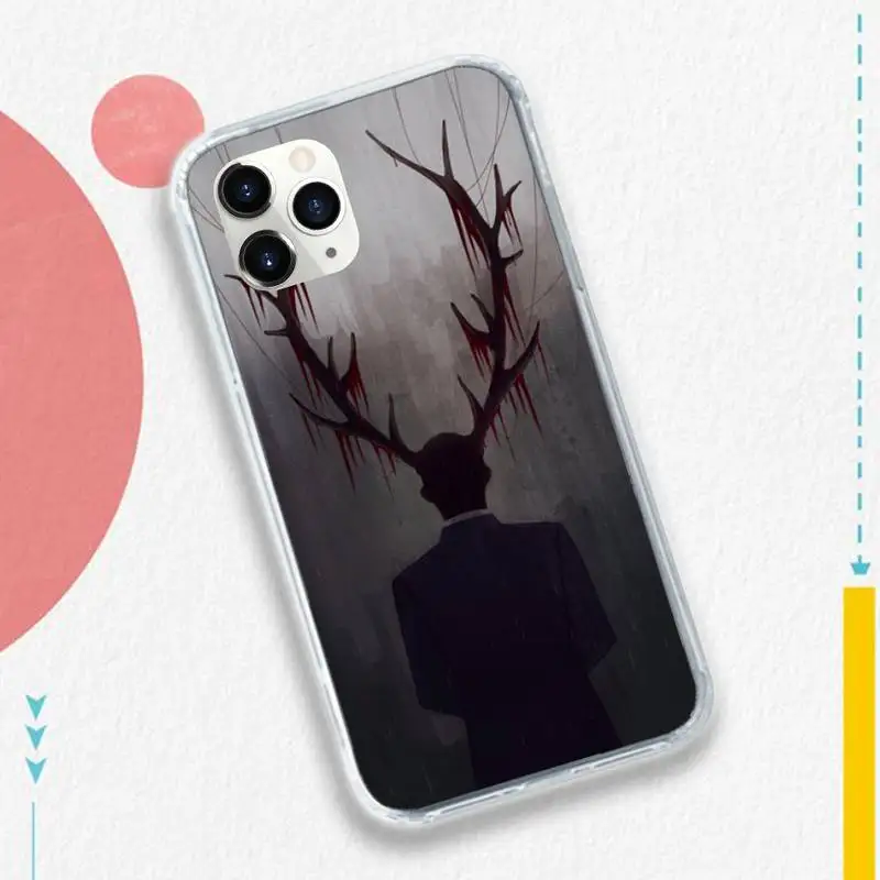 

Hannibal Crime suspense movie Phone Case for iPhone 11 12 pro XS MAX 8 7 6 6S Plus X 5S SE 2020 XR