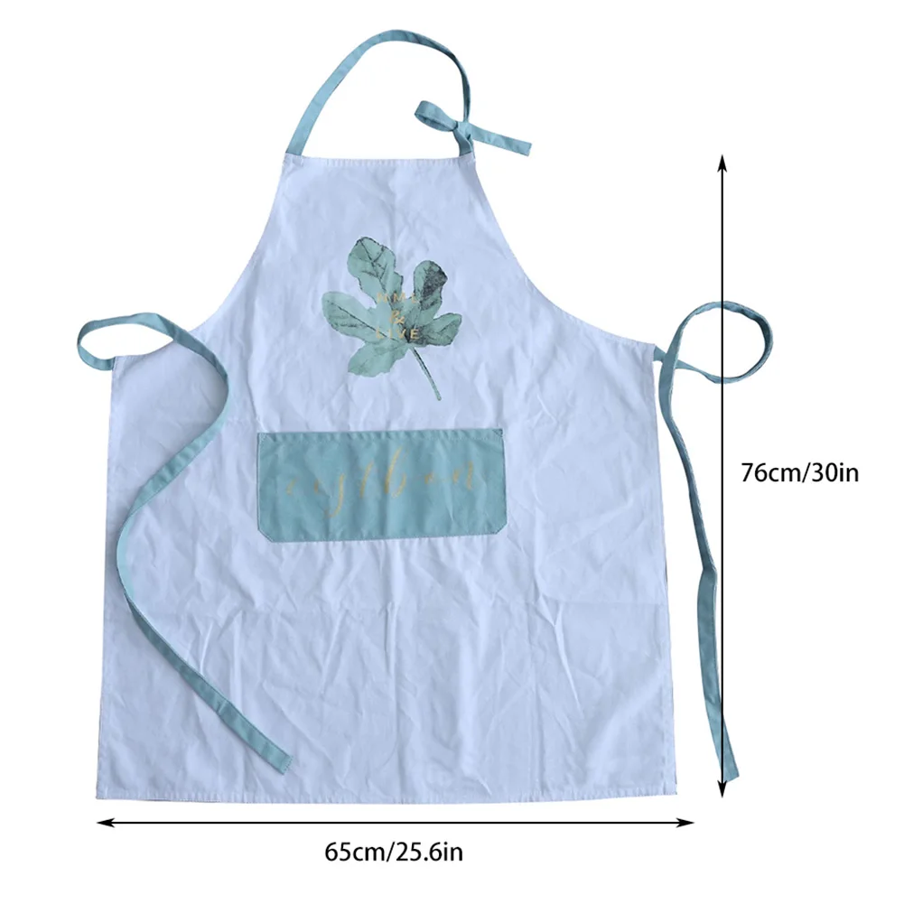 

Cotton Kitchen Cooking Apron Coffee Shops Nordic Wind Restaurant Work Apron Baking Aprons For Woman Man Bib Kitchen Accessories