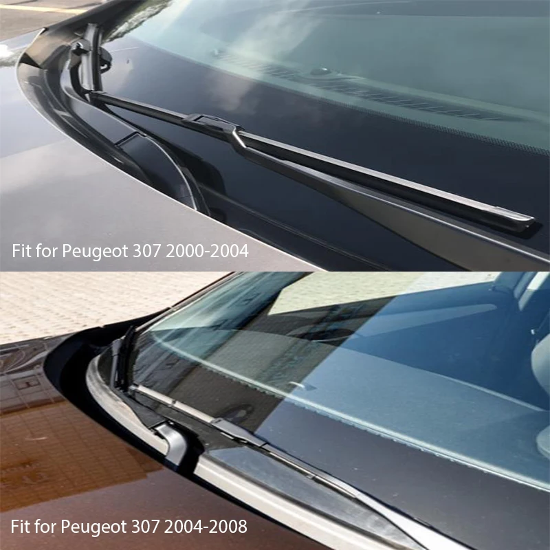 Overe 1 Набор Резиновых автомобильных передних стеклоочистителей для Peugeot 307 2008 2007