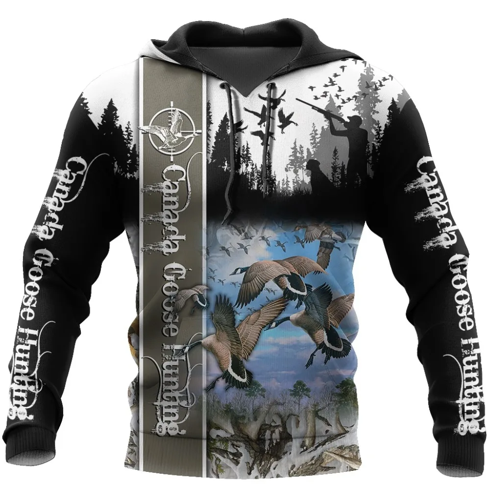 

Beautiful Goose Hunting 3D All Over Printed Hoodie Men Sweatshirt Unisex Casual Zip Hoodie Jacket XY0121