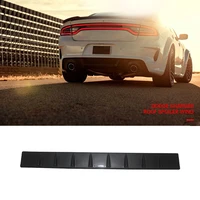 loyalty for 2011 2020 dodge charger rear window roof spoiler wing shark fin style water transfer printing car accessories