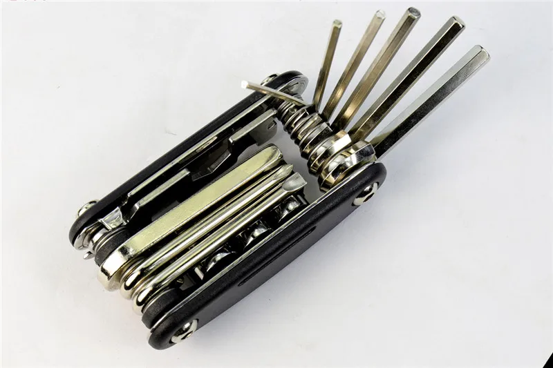 Y-START BT06 Велосипедные инструменты наборы многофункциональных инструментов для активного отдыха на природе, кемпинга и катания на велосипедах с торксовым отвёрткой.