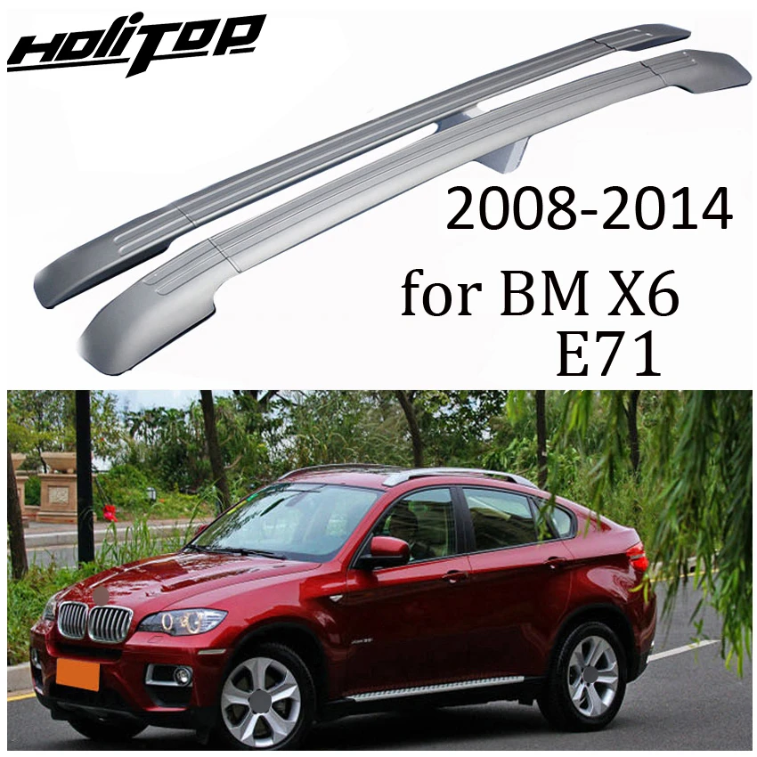 Для BM X6 E71 2008 2014 багажник на крышу бар украшение для багажа авиационный