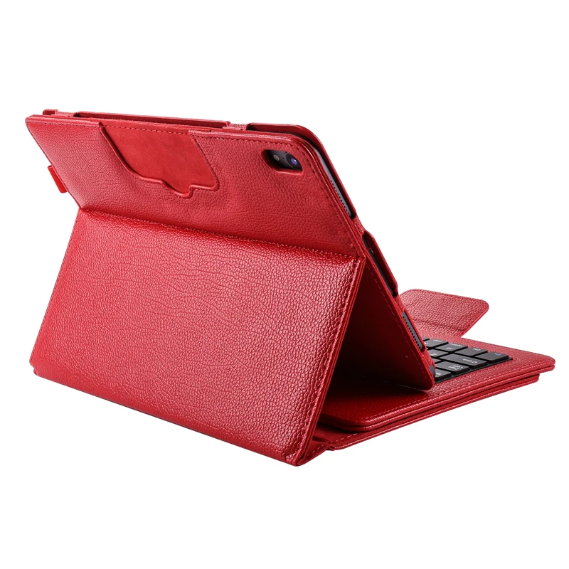 Кожаный чехол с Bluetooth клавиатурой для iPad Pro 11 2018 русская Арабская иврит Чешская