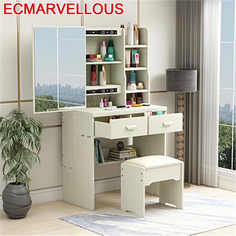 Туалетный столик из ДСП коробка для макияжа Chambre Schminktisch мебель спальни корейский