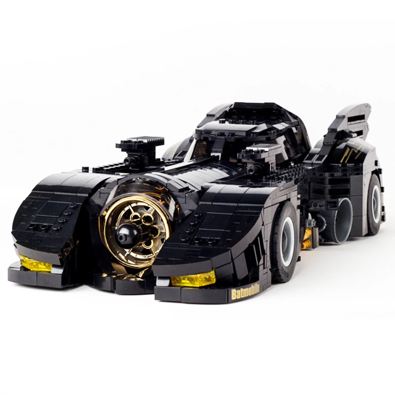 Конечный Бэтмобиль Decool 7144 совместимый с Legoing автомобиль набор выпуклые блоки MOC