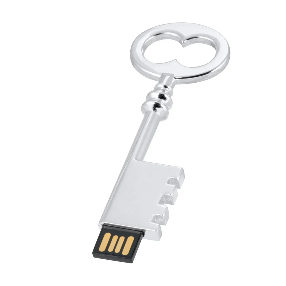 USB Flash Memory Drive 16GB Vintage Key 2.0 Metal Stick Storage Thumb Digital U Disks Micro Sd Drive-L830 | Компьютеры и офис