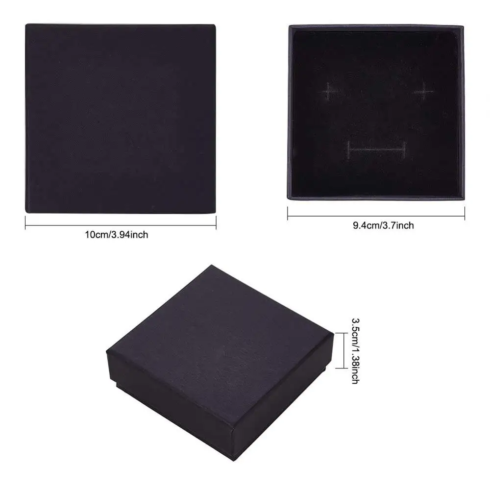 Подарочная упаковка для ювелирных изделий подарочные браслеты серьги с ушками