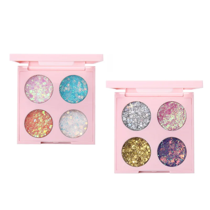 Блеск для лица и тела крем-паста макияжа мерцающий золотистый серебристый цвета