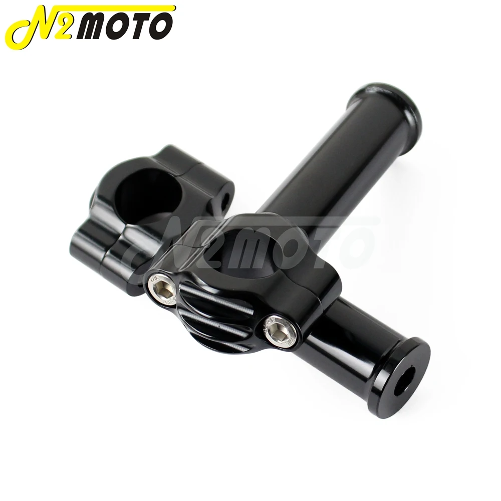 Черный алюминий 1 &quotруль Райзер мотоцикл 25 мм грубая планка ремесло для Harley Touring