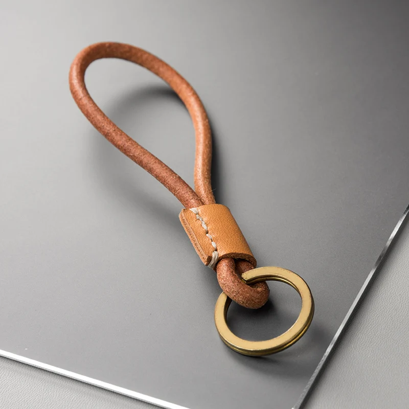 Новинка брендовые винтажные кожаные мужские дизайнерские Брелоки для ключей