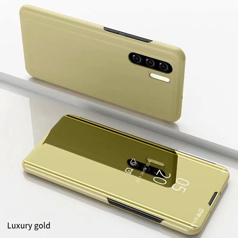 Умный зеркальный флип-чехол для huawei Honor 8A 8C 8S 8X9X20 Pro Honor 9 10 20 Lite Play Y5 Y7 Y9 P Smart Nova 3 5 Pro Coque