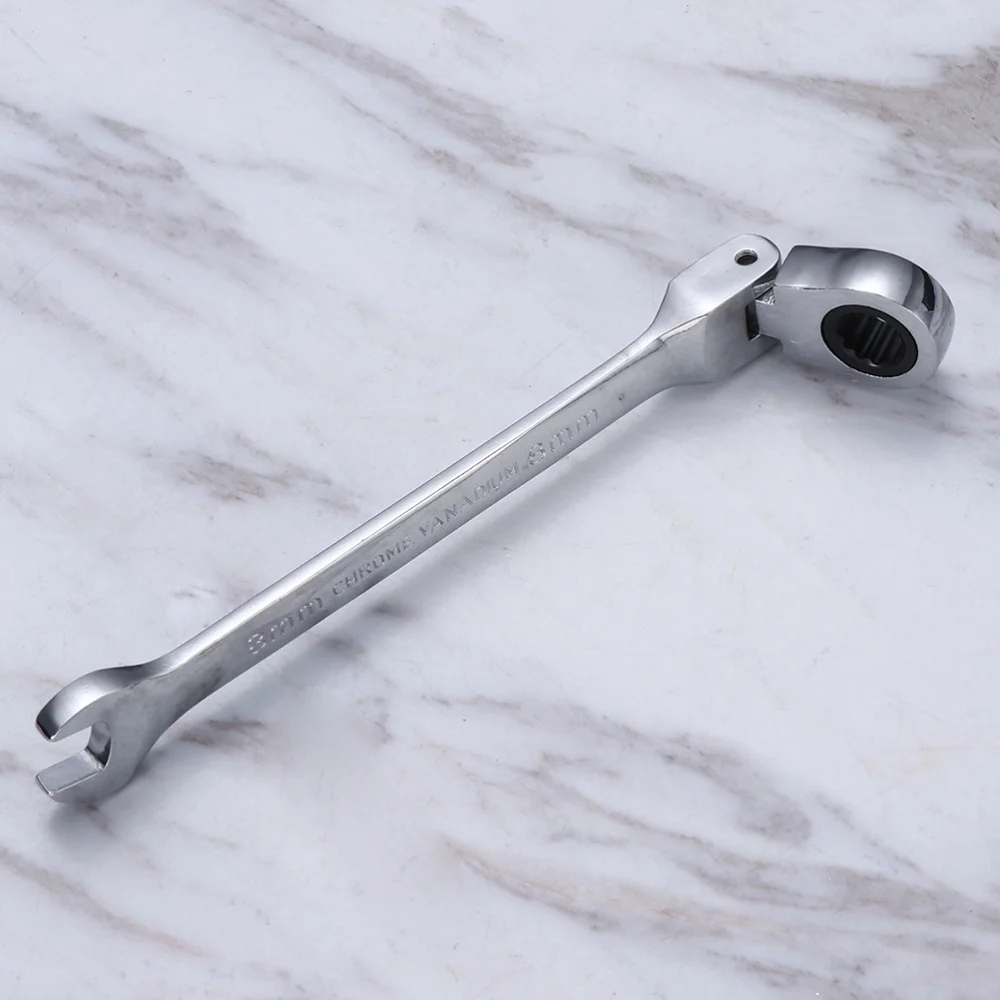 

3Pcs Two-way Ratchet Quick-Release Easy to Use Tooth Round Head Ratchet Wrench(8mm+10mm+13mm)
