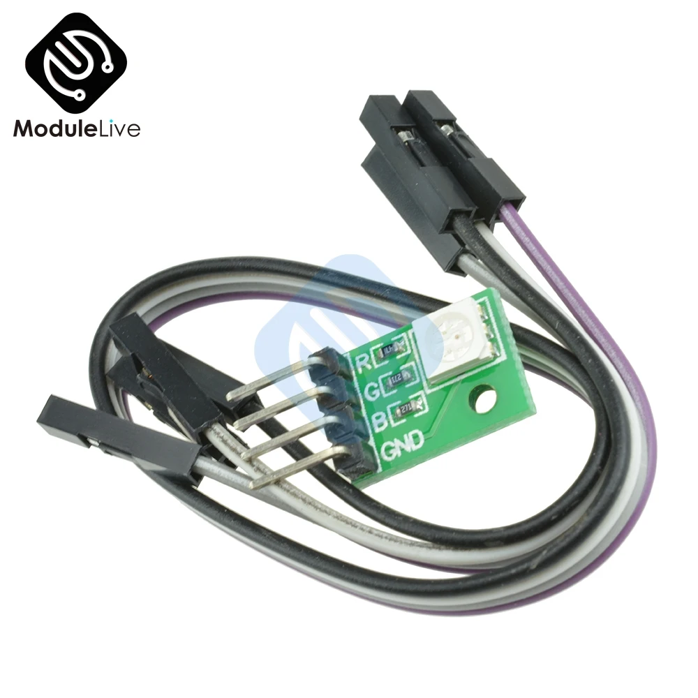 3 цвета RGB SMD светодиодный модуль 5050 полноцветный Pwm трехцветный для Arduino MCU