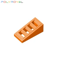 building blocks technical parts 2x1x2 inclined brick with 4 grille educational compatible with brands toys for children 61409
