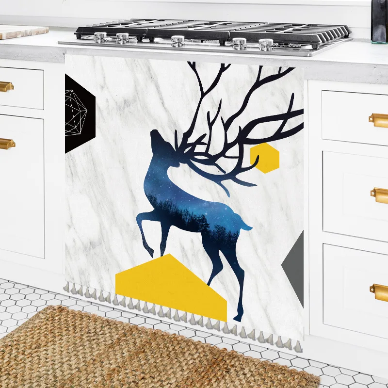 Короткие Занавески для шкафа кухни пылезащитный чехол полузанавеска хранения