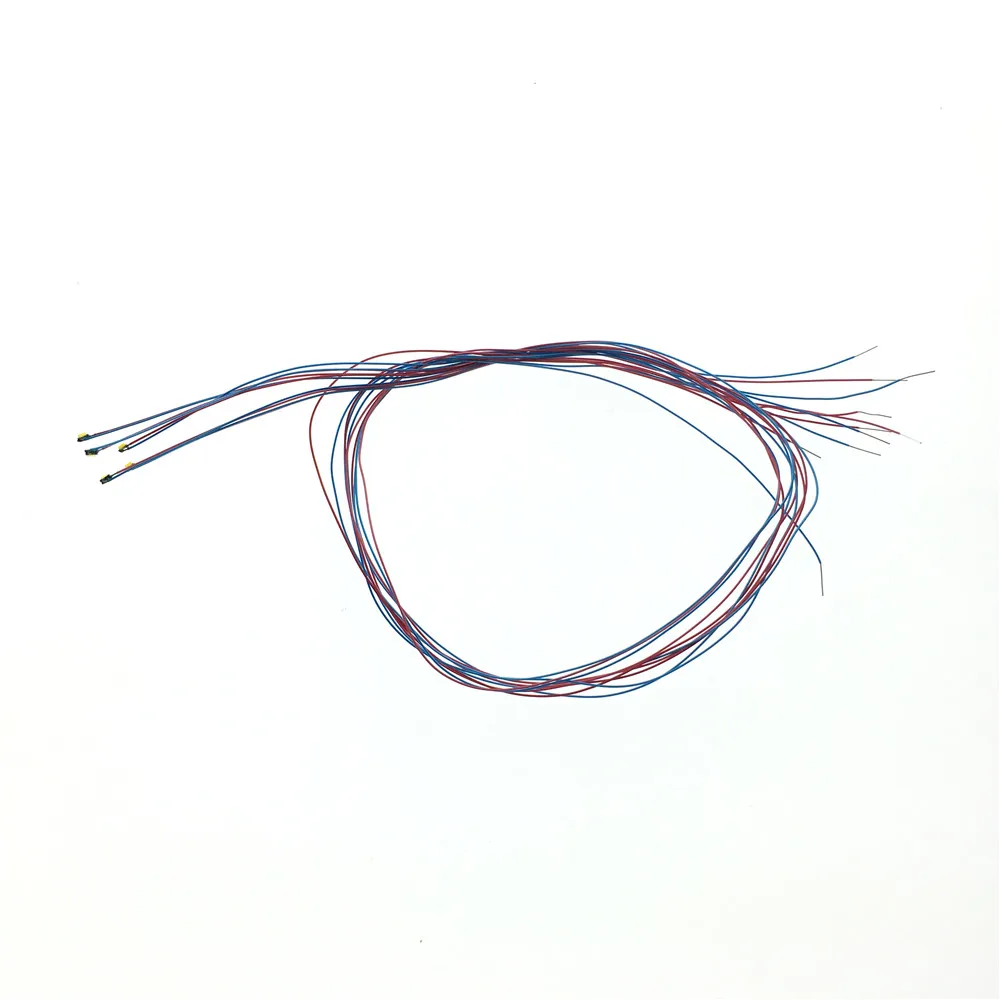 Светодиодные лампы 0603 SMD модель с теплым белым светом в масштабе HO N OO
