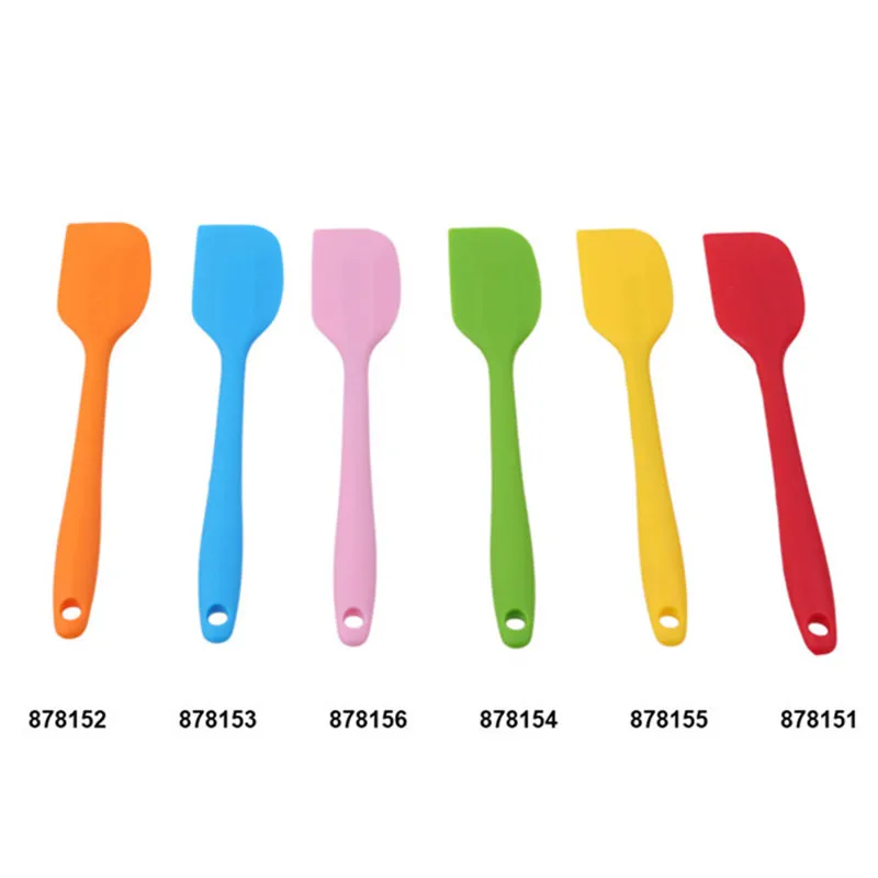 

1Pc Kitchen Silicone Cream Butter Cake Spatula Mixing Batter Scraper Brush Butter Mixer Cake Brushes Baking Tool Kitchenware