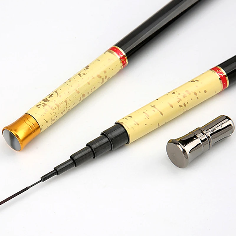 Новинка Удочка из углеродного волокна с нескользящей ручкой телескопическая