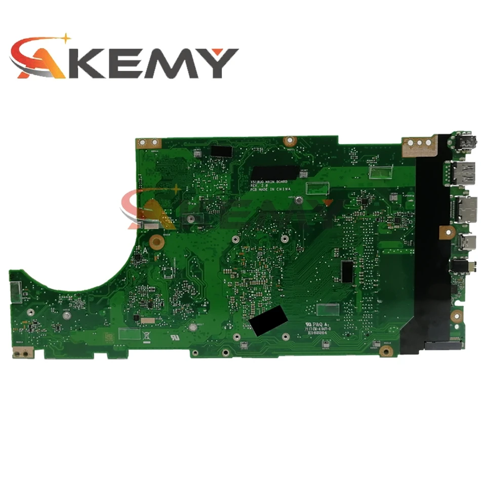 Verkaufen X510UQ Mainboard 2G-GPU I5-7200U CPU Für Asus X510U X510UN X510URR X510UR X510UQ S5100UR S5100U Motherboard Test OK