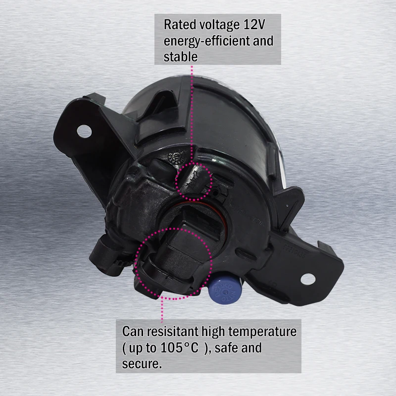 Cawanerl 2 шт. стайлинга автомобилей туман светильник дневного светодиодный лампы 12V