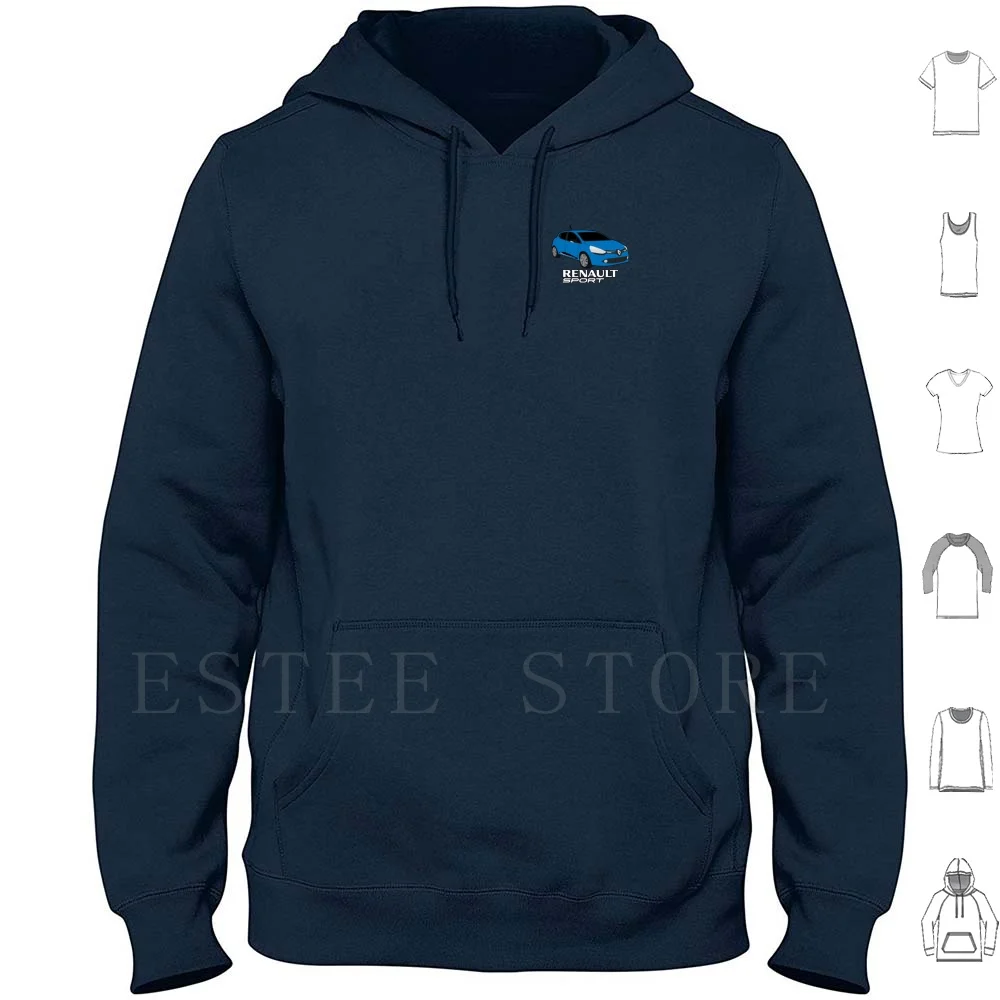 

Clio Iv Hoodies Long Sleeve Sport Racing Clio Clio Blue