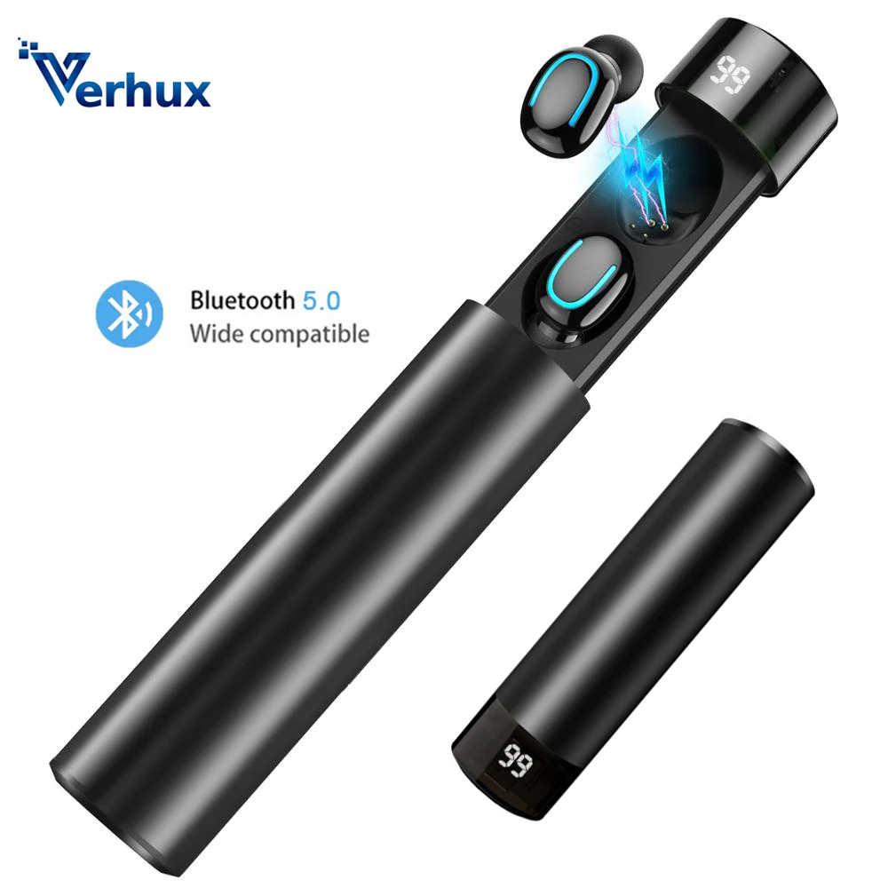 Bluetooth наушники 5 0 Q67 наушники-вкладыши TWS с Беспроводной 3D стерео мини двойной Mic