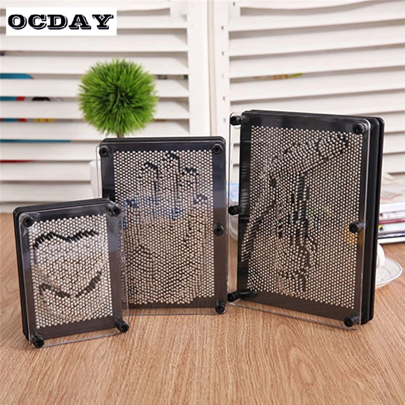 3D клон Металлическая Булавка антистресс художественная ручная форма модель