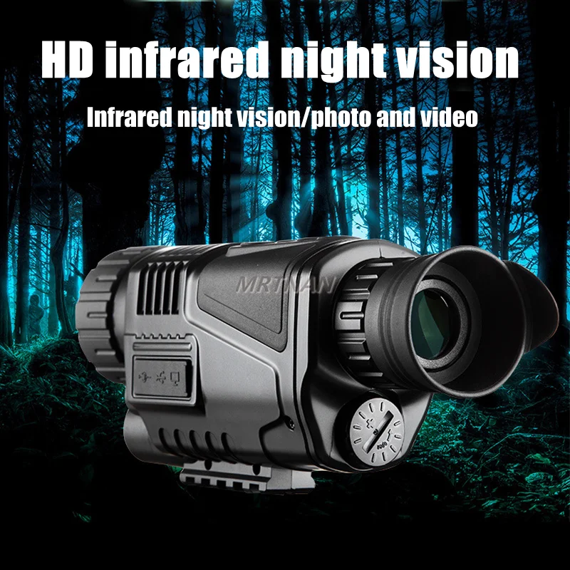 

5X40 infrared night vision monoculars outdoor camping hunting monoculars 200M range infrared optical night vision