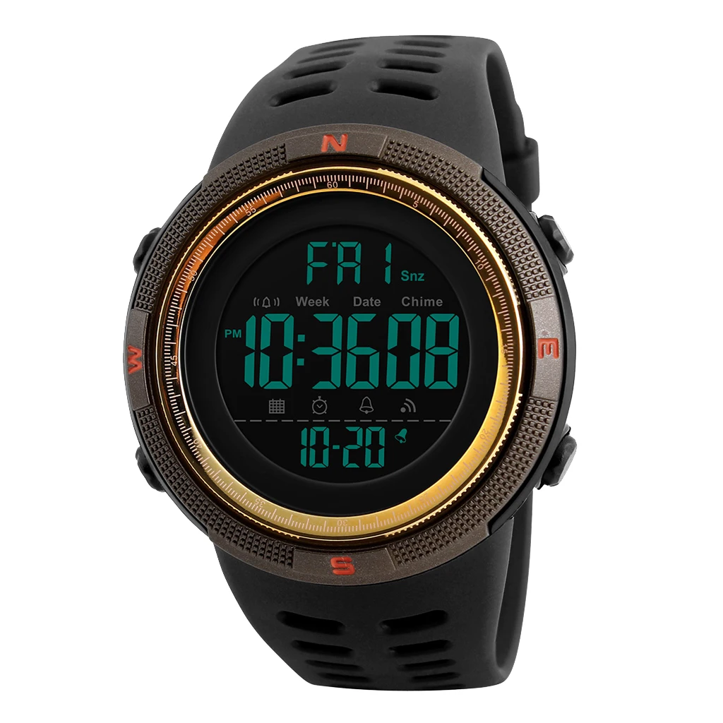 

Outdoor Sport Watch Clock Multifunction Watches Alarm Waterproof Digital Watch