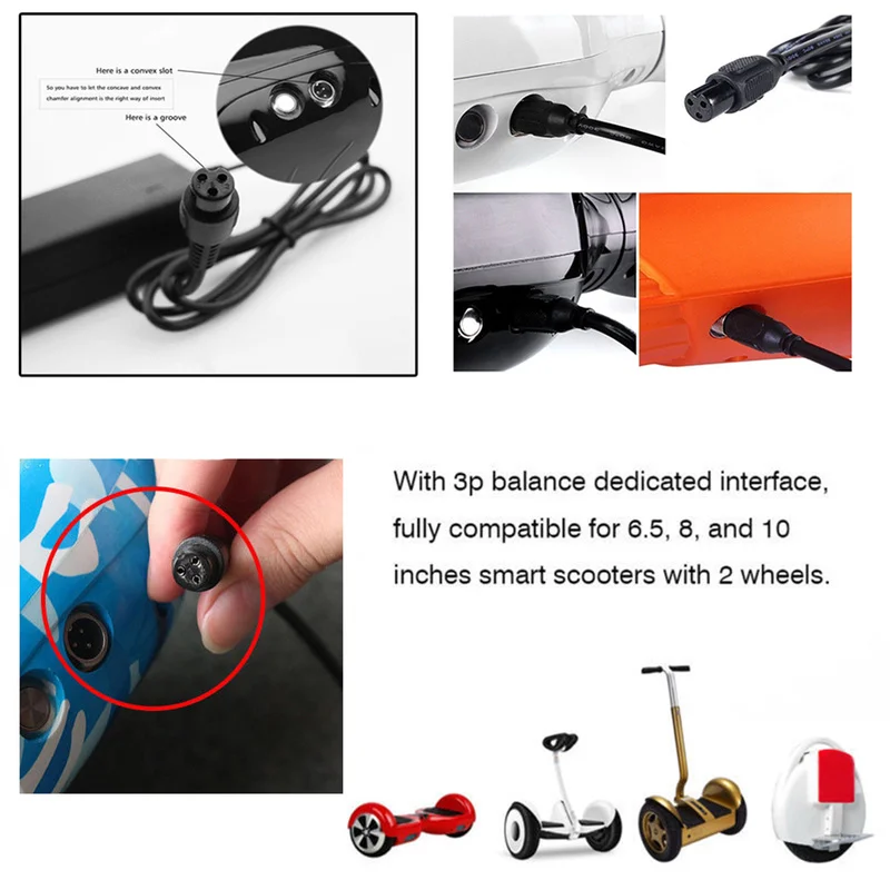 Аксессуары для электрического скутера зарядные устройства баланса Xiaomi и других