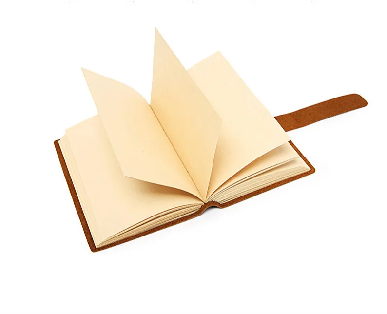 Блокнот из натуральной кожи ручной работы винтажный дневник воловьей 120 листов