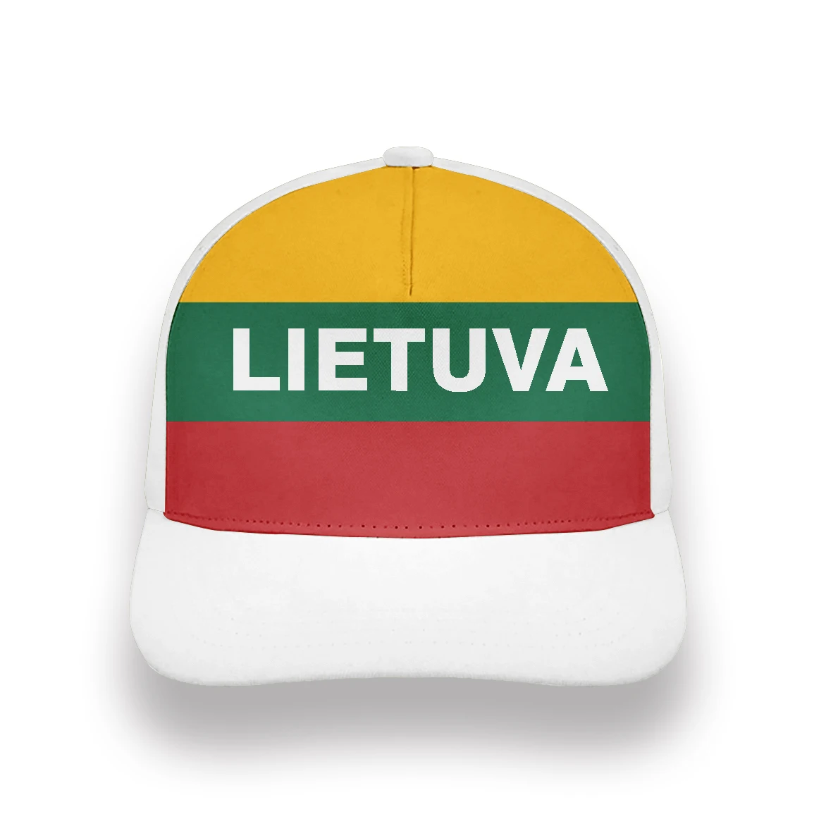 Литва Мужская молодежная самодельная Кепка с бесплатным именем фото страны ltu