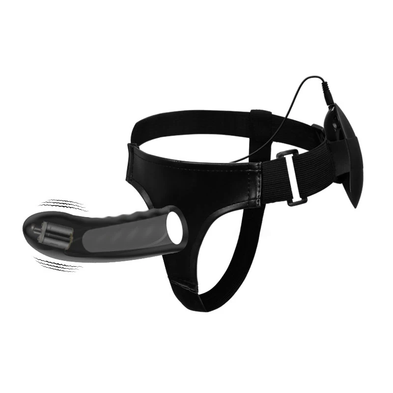 Секс мультискоростной страпон фаллоимитатор вибратор носимый полый пенис трусы