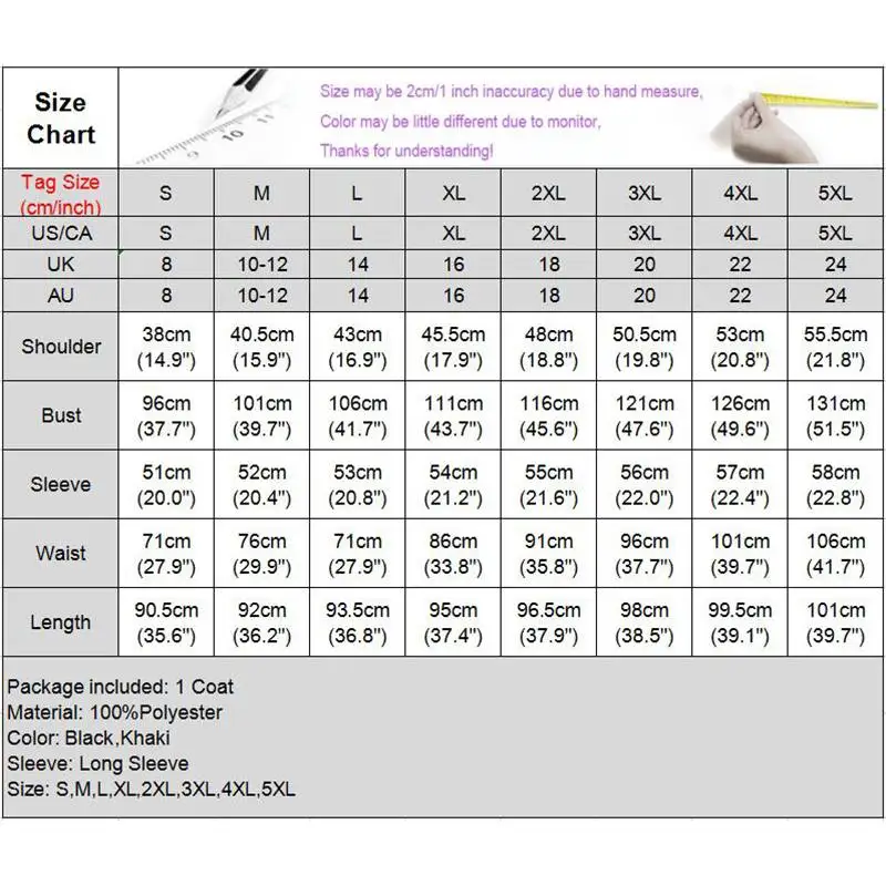 

S- Autumn Cloaks Casual Sleeveless Crew Neck Jackets VONDA Solid Button Up Coats Split Ponchos Jackets Solid Windbreaker