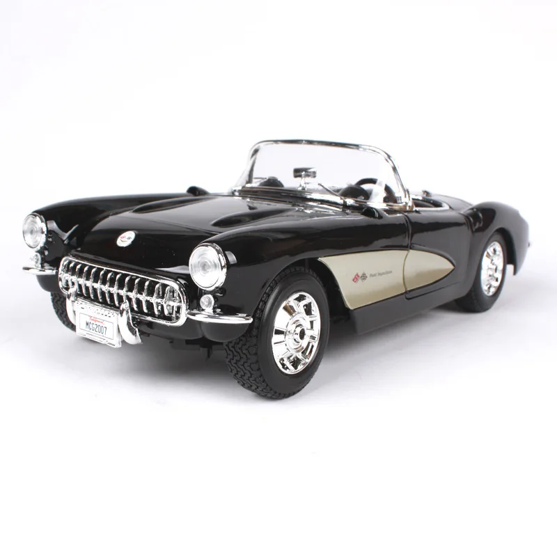 Maisto 1:18 1957 Корвет автомобильный брелок для автомобильных ключей имитационная