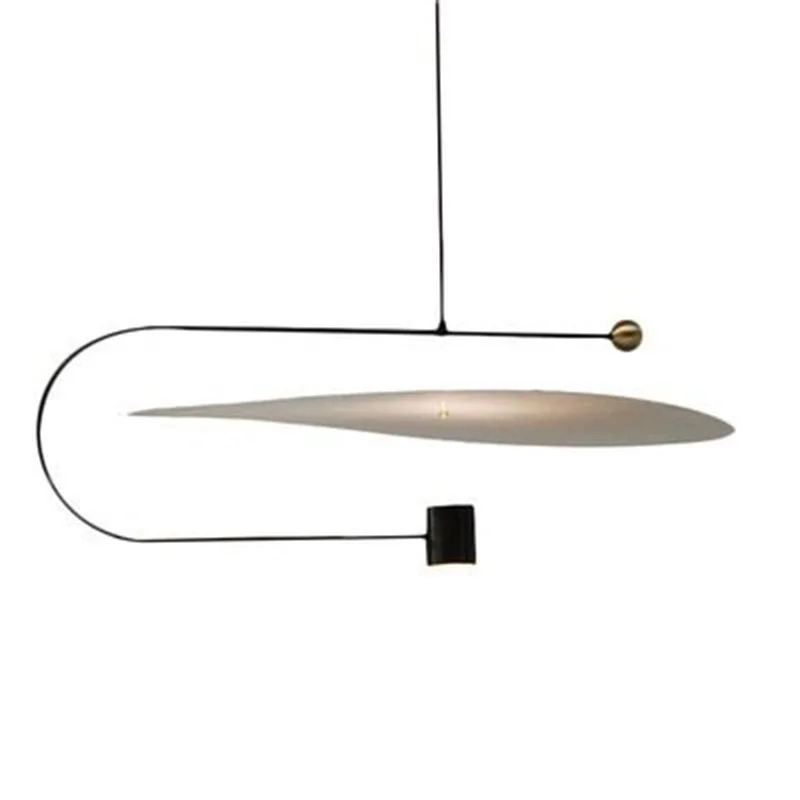 ZuuuVny Nordic chandelier postmodern simple personality art restaurant study bedroom lamp creative fashion line lamps | Лампы и