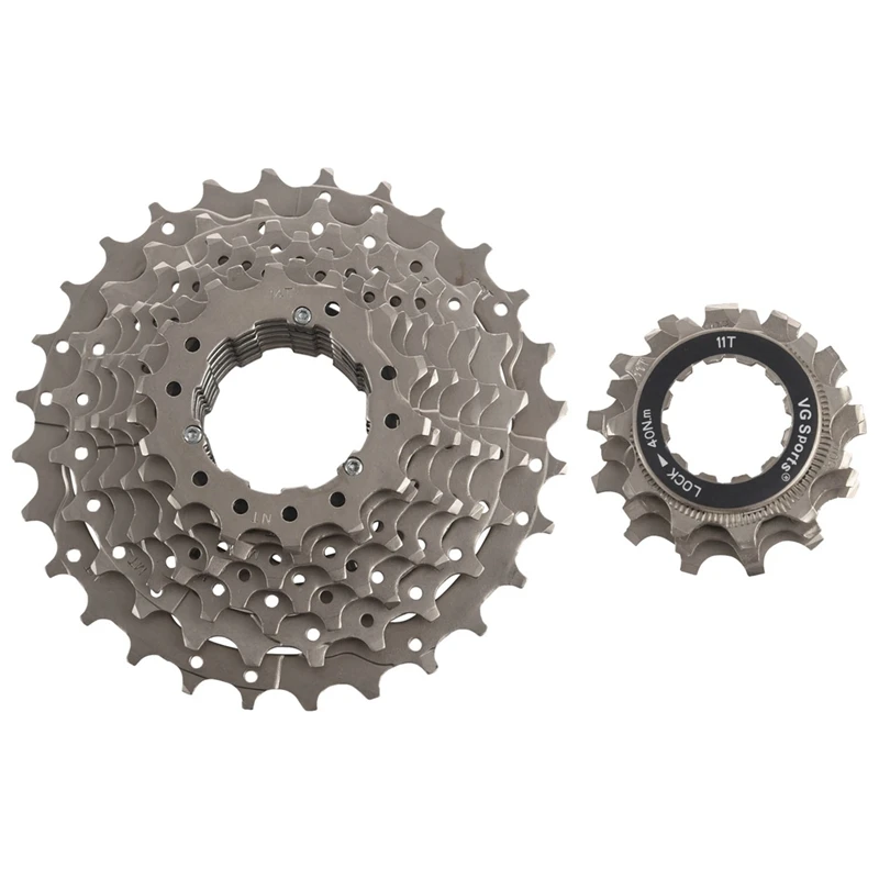 

Vg Sports 2Pcs Road Bike Cassette 10 Speed Freewheel Sprocket 10S Bicycle Free Wheel Cog Velocity Cdg,11-28T & 11-32T