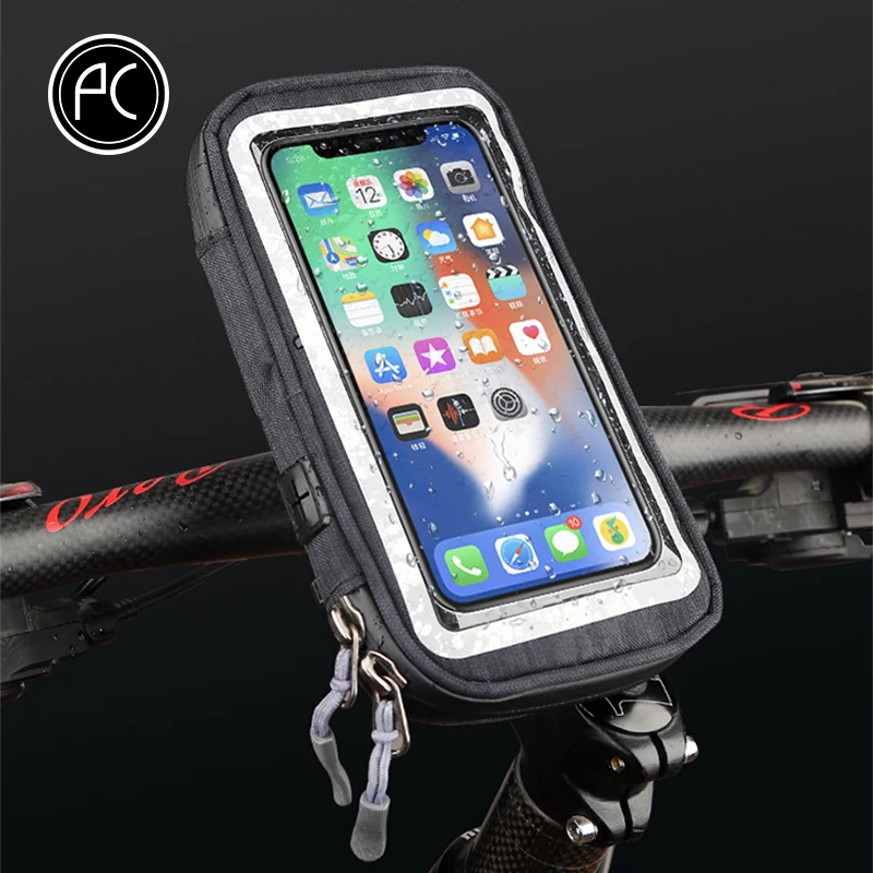 PCycling велосипедная сумка Мобильный телефон с сенсорным экраном на руль