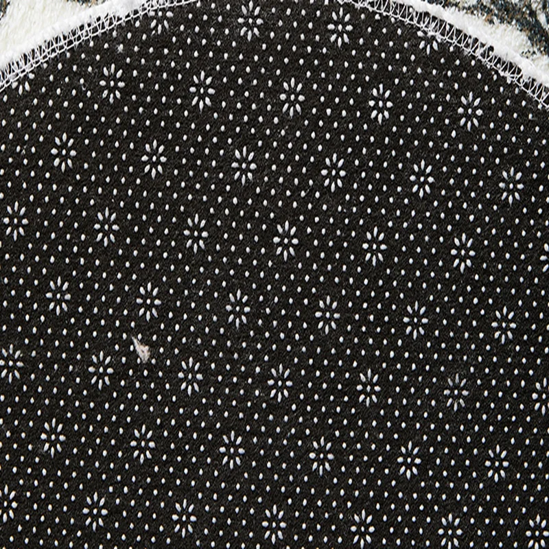 

Flower Leaves Printed Non-Slip Bathroom Mat Absorbent Shower Soft Toilet Floor Foot Pad Shaggy Plush Bedroom Home Decor Doormat