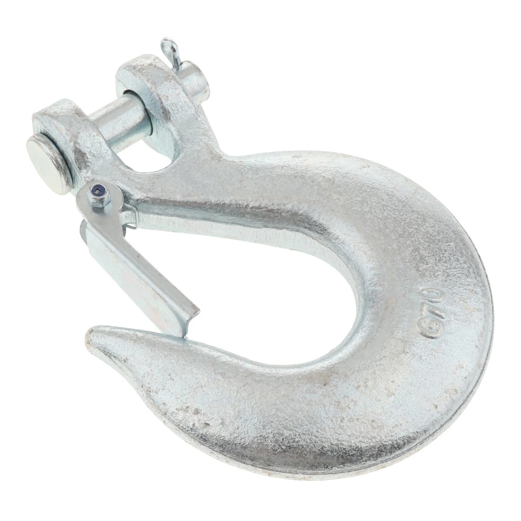 

Портативная лебедка C-Hook 1/2 дюйма Серебряная полусоединенная лебедка крюк/защелка для ATV UTV лебедки 17000 фунтов