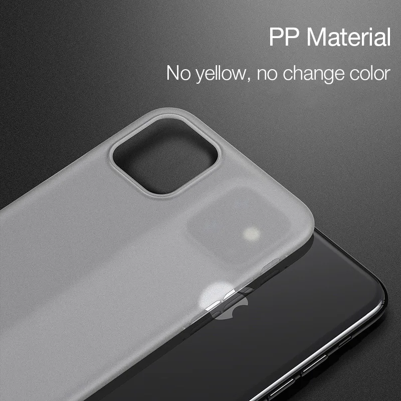 Чехол CAFELE PP для iphone 11 pro max x, Ультра Тонкие Матовые чехлы для Apple iphone 11 pro, модная задняя крышка