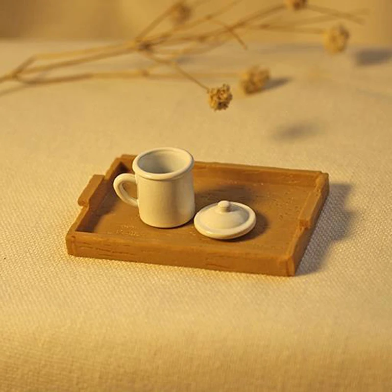 

1/12 Miniature retro cup / gargle cup Dollhouse Tableware for Dolls House Decor